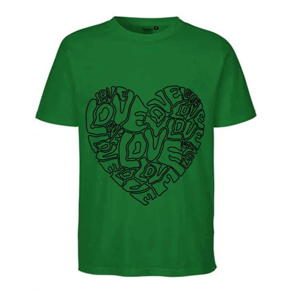Love Heart – T Shirt Neutral – Bild 2