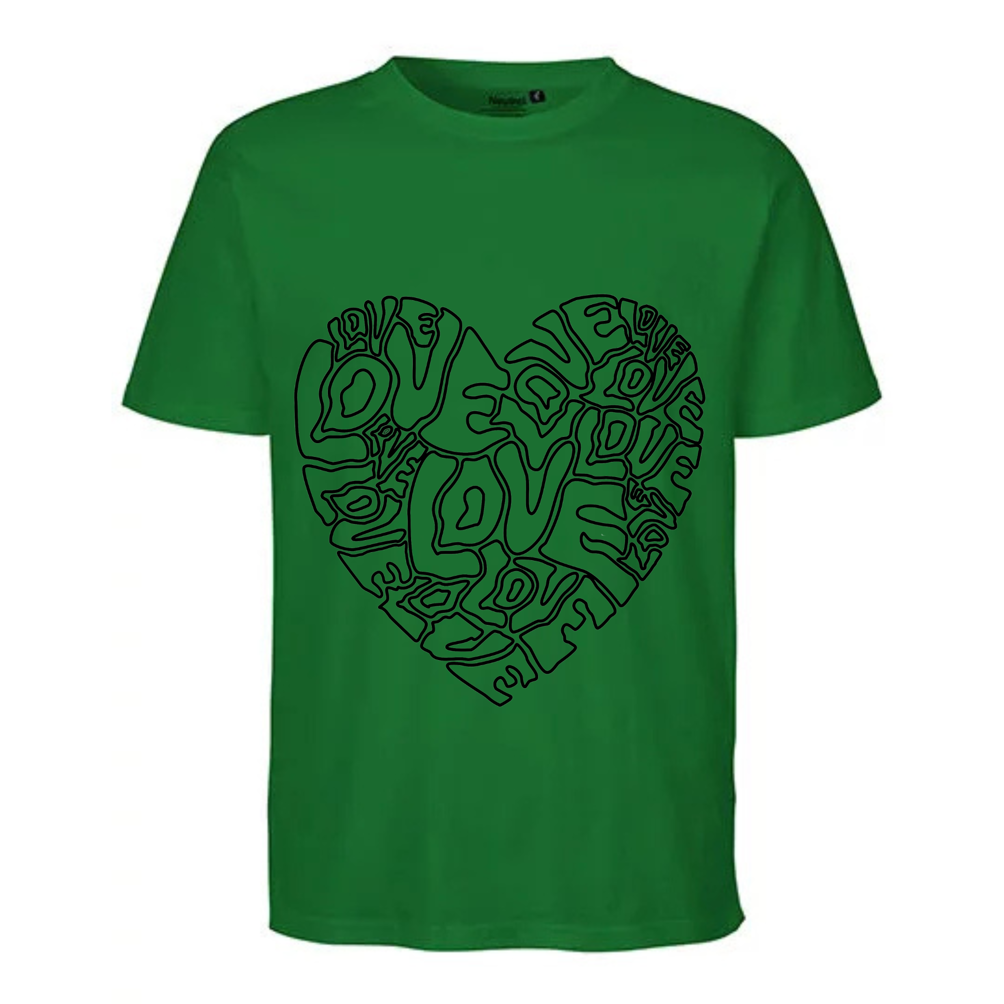 Love Heart – T Shirt Neutral – Bild 2