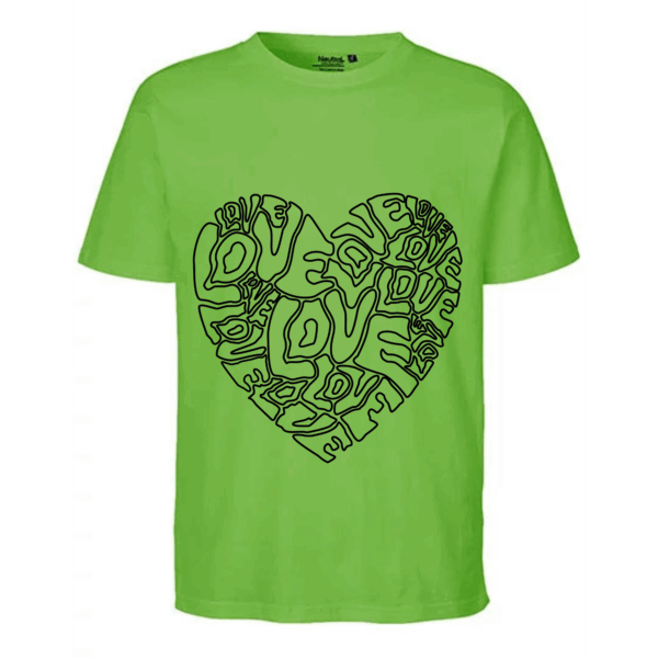 Love Heart – T Shirt Neutral – Bild 3