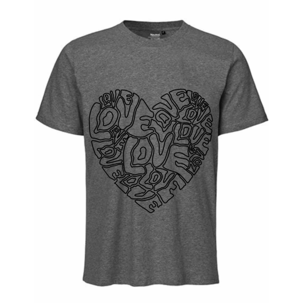 Love Heart – T Shirt Neutral – Bild 4