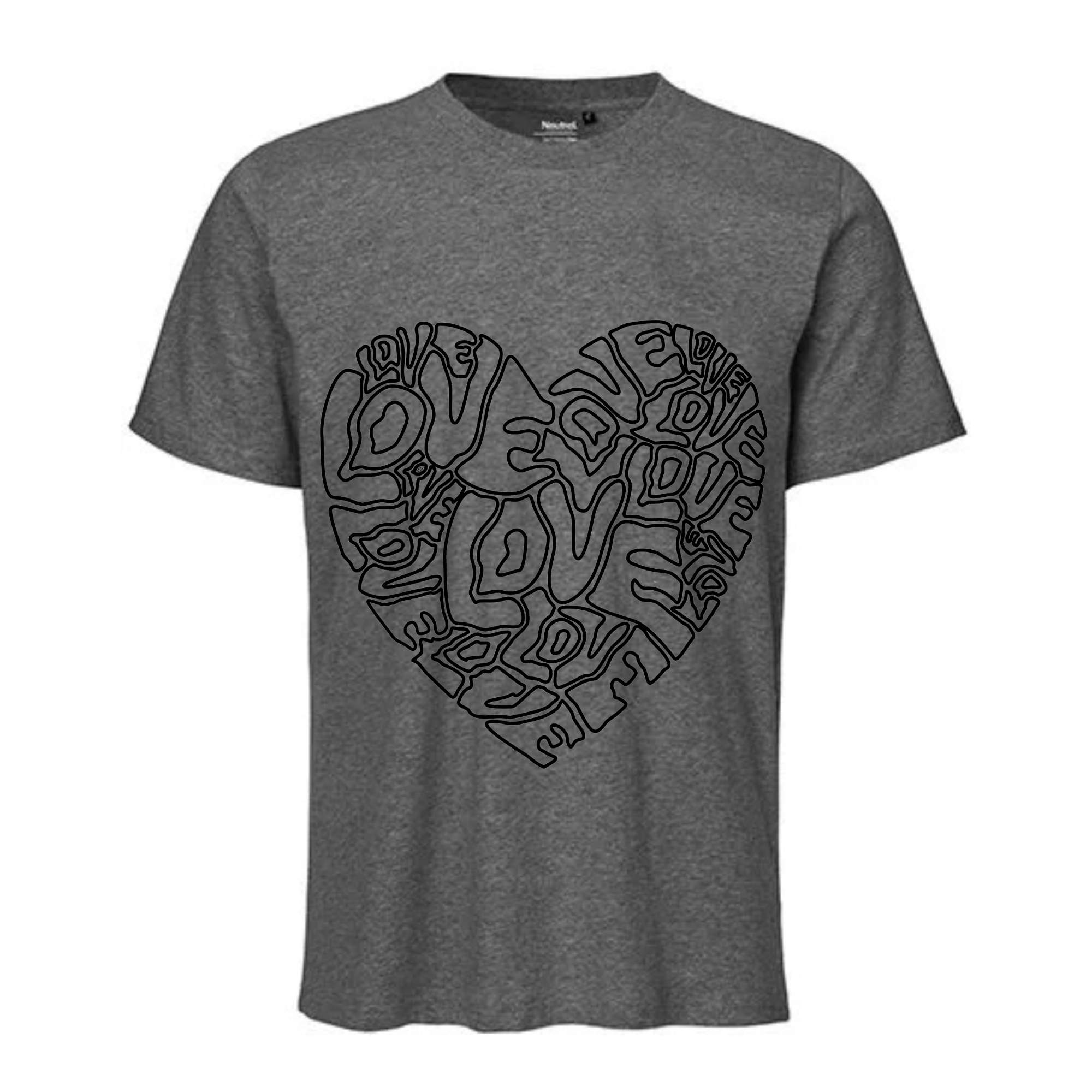 Love Heart – T Shirt Neutral – Bild 4