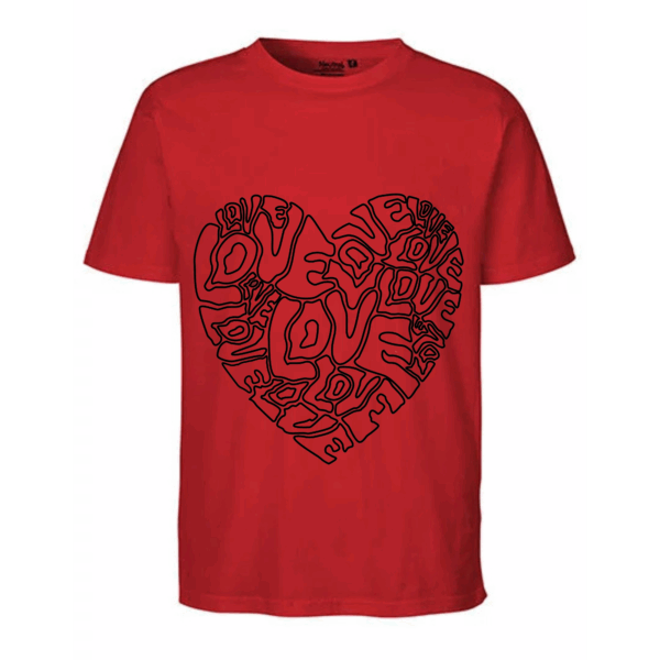 Love Heart – T Shirt Neutral – Bild 5