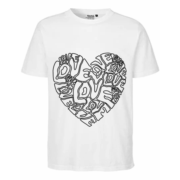 Love Heart – T Shirt Neutral – Bild 6